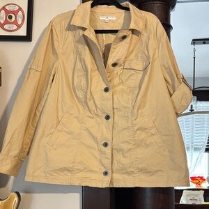 Tommy Hilfiger Beige Utility Jacket/shirt